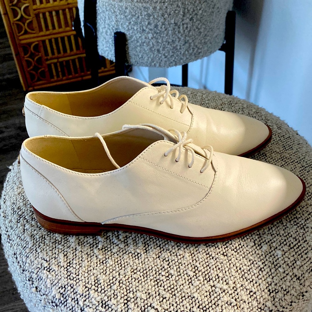Cole Haan Gorgeous Light Cream /White All Leather Sz 7B